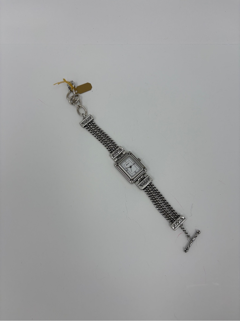 Brighton Silver-Tone Mesh Bracelet Watch